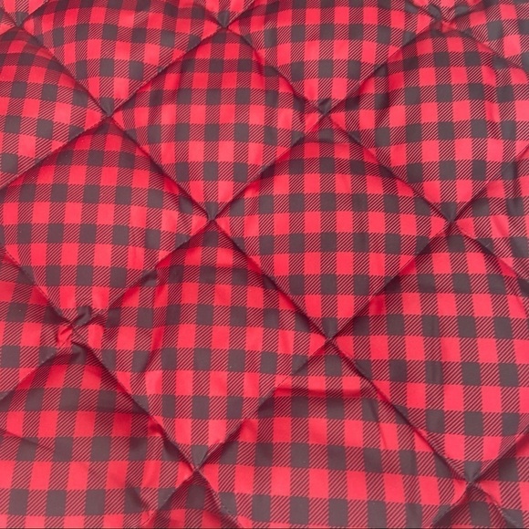 J. Crew Buffalo Plaid Quilted Excursion Vest Size S - Picture 3 of 7